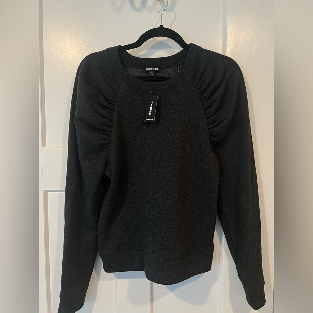 EXPRESS || Puff Sleeve Sweatshirt -NWT